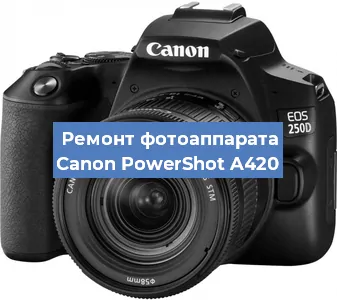 Чистка матрицы на фотоаппарате Canon PowerShot A420 в Воронеже